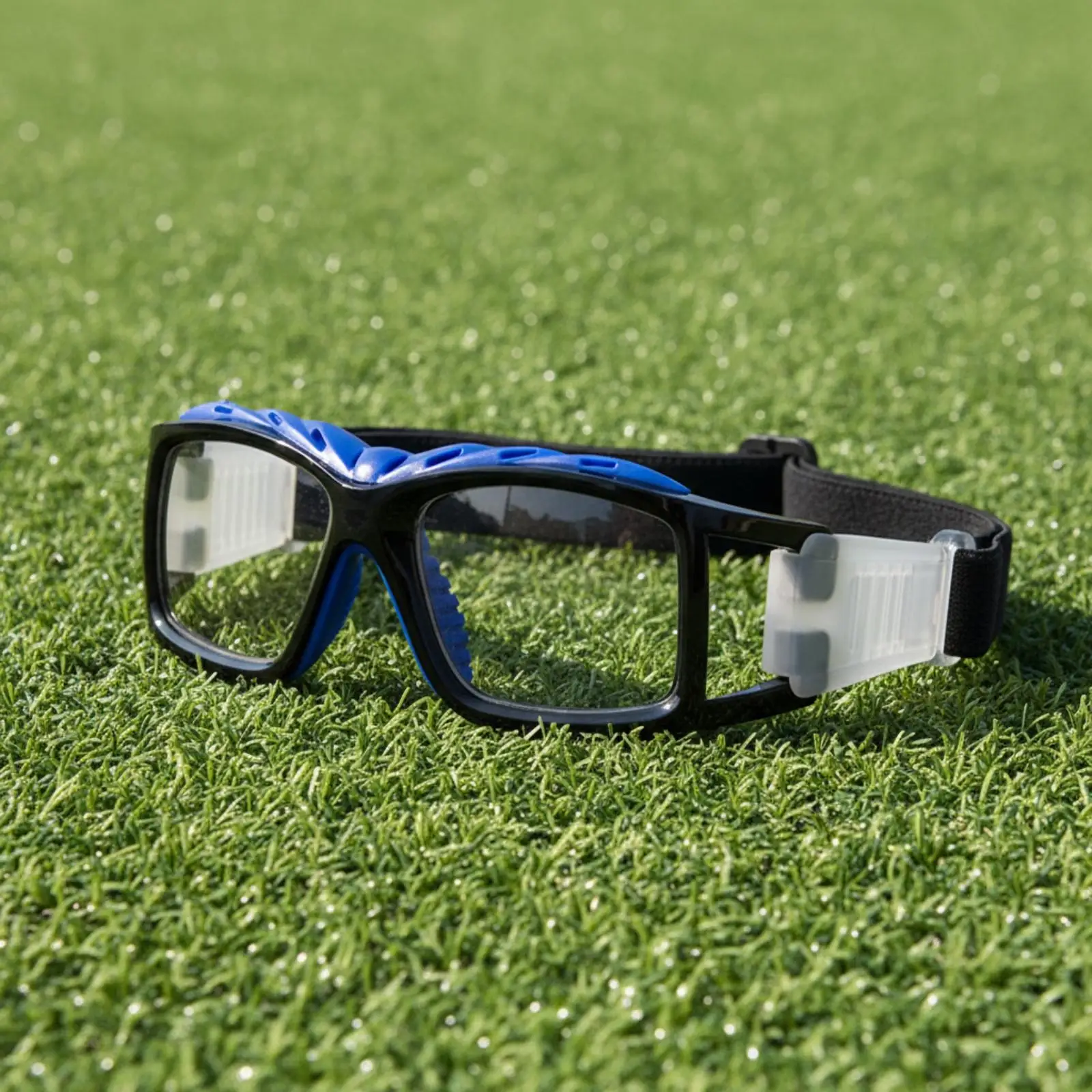 High Performance Sports Goggles for Athletes Wide Frame Eye Protection Glasses with Side Guards for Running Cycling Training