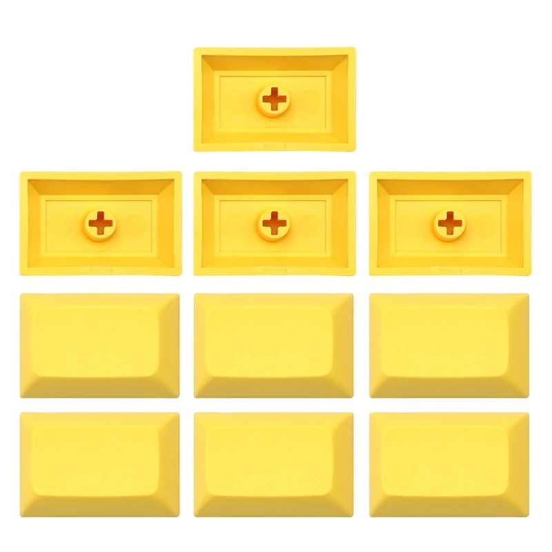 DSA Keycap Blank Personality Supplement 1.5U Keycaps 10 pezzi MatteFinish Diversi colori