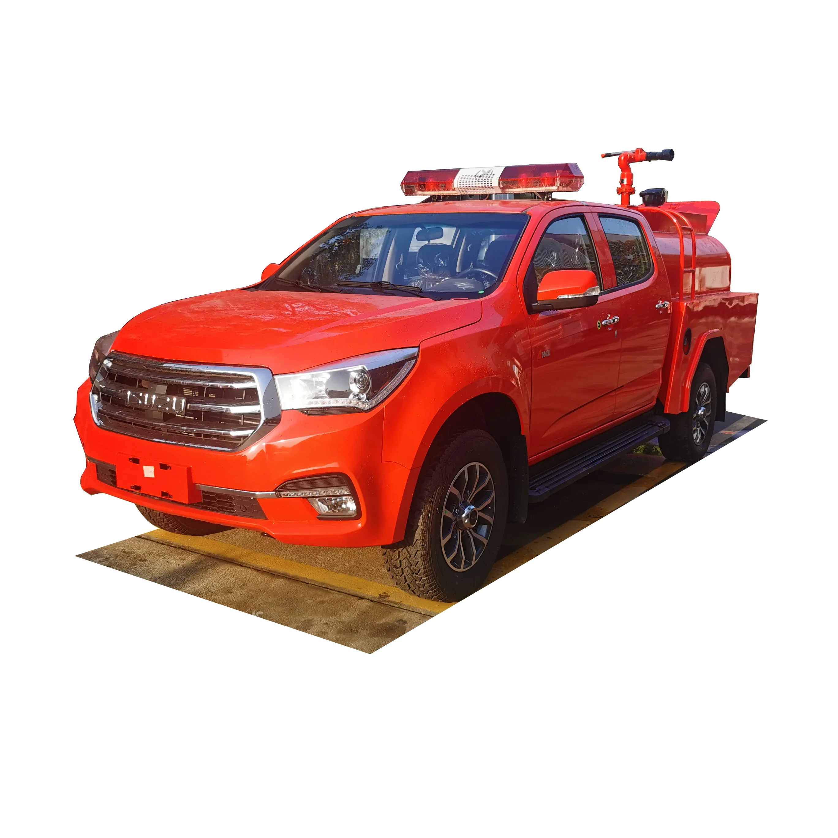 

4x2 forland JAC light-size pickup rescue fire vehicle the most advanced pick-up water-mist fire truck for sale