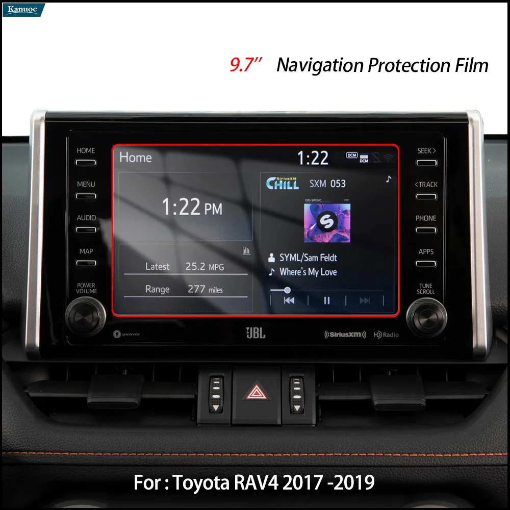 

8'' Navigation System HD Clear Anti Scratch Shield For Toyota RAV4 2017 -2019