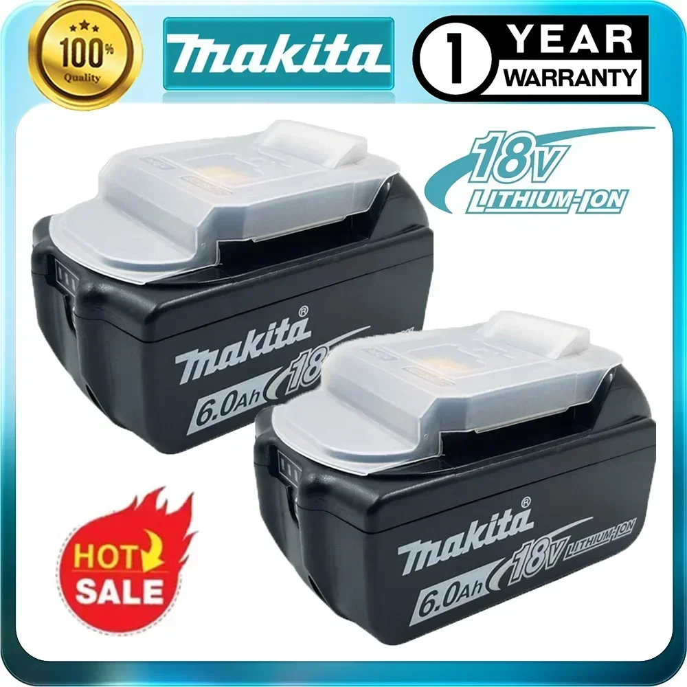 Genuine 18V Battery for Makita BL1850B Li-ion Replacement Battery BL1850 BL1860B BL1860 BL1840B BL1830B BL1830 LXT-400 RU