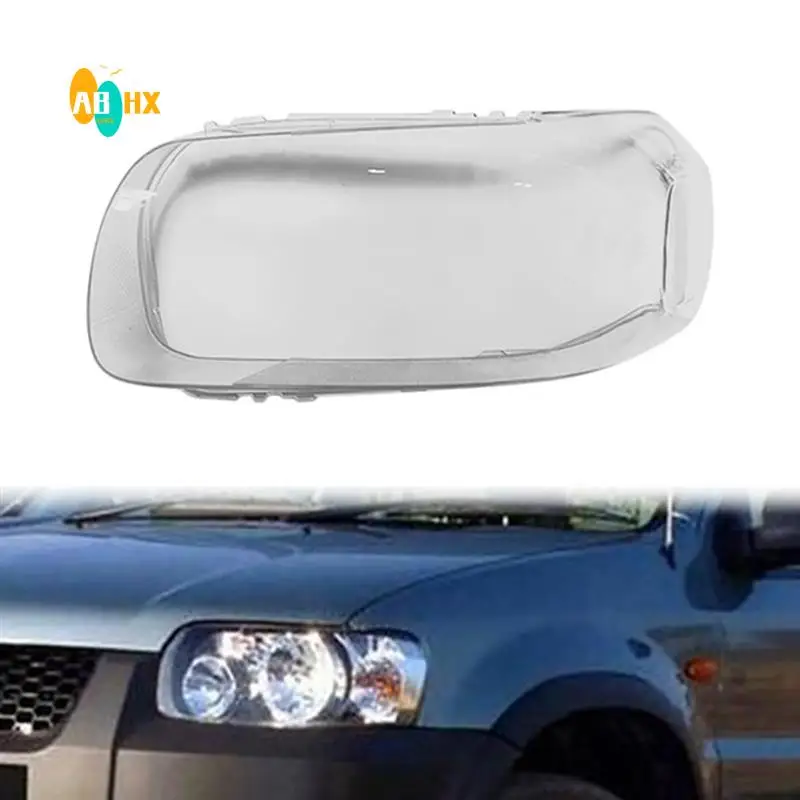 

ABHX-1 Piece Car Headlight Shell Lamp Shade Transparent Lens Cover Left For Ford Kuga 2005 2006 2007