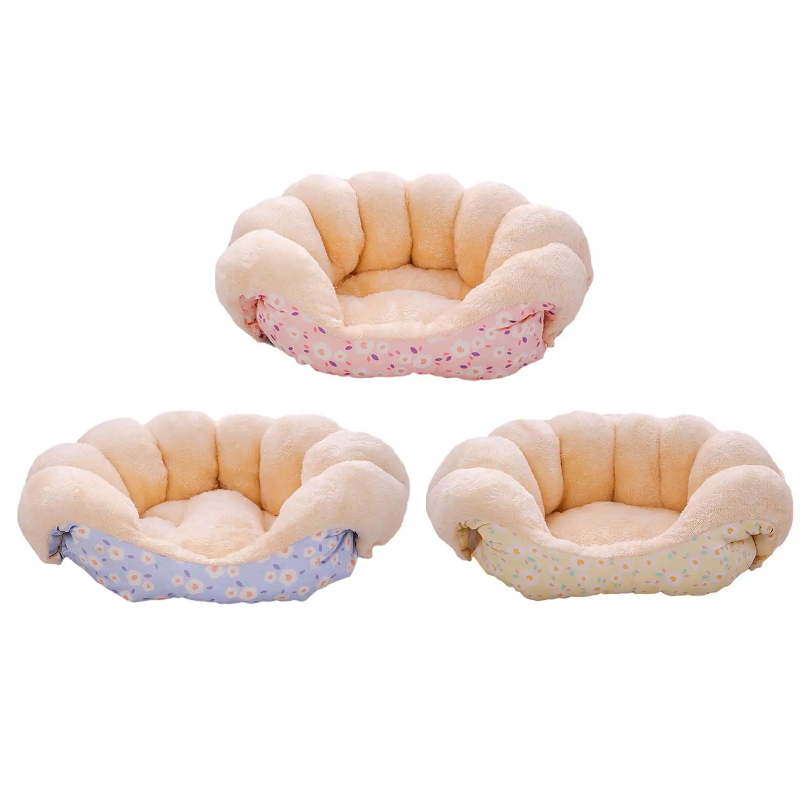 Cute Cats Sleeping Bed Breathable Pet Bed for Kitten Small Dogs Pet Supplies