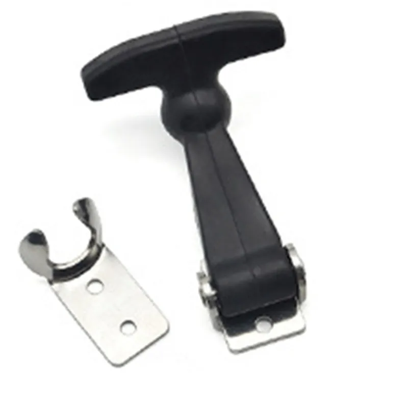 WCS-T-Handle Draw Latches 4-Pack Rubber Flexible Hasps