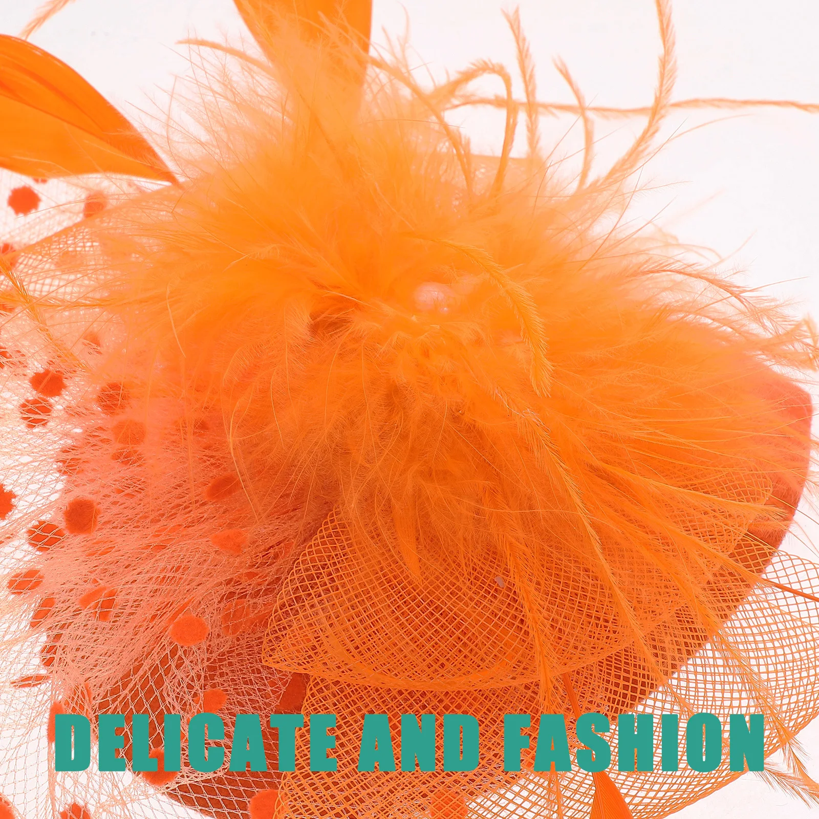 

Women Fascinator Headpiece Fashion Mesh Design Attractive Headdress for Wedding Anniversary Cosplay Photo Prop Daily Wear Chic