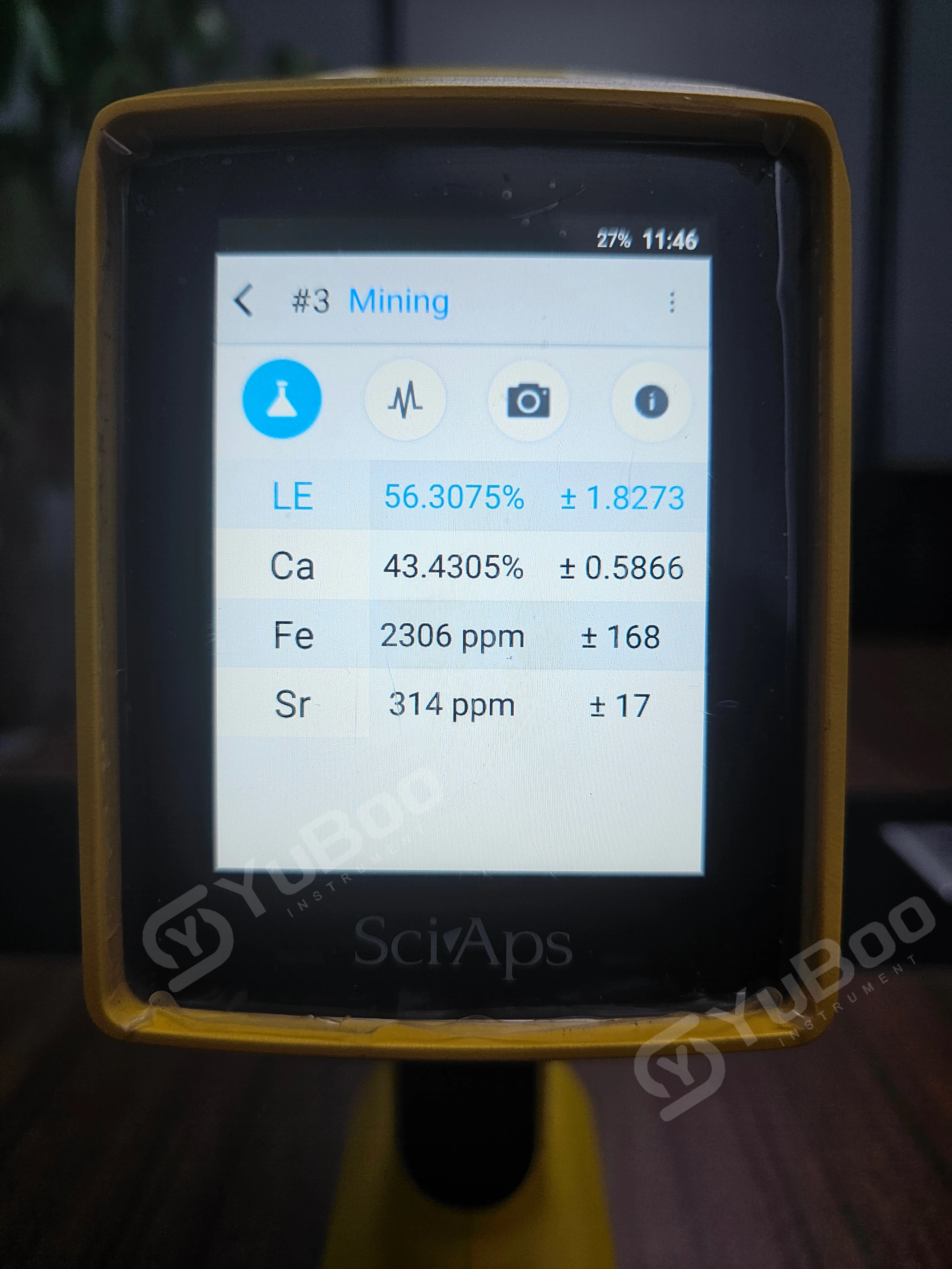 Portable Handheld Spectrometer xrf metal spectrum analyzer precious Xrf metal analyzer