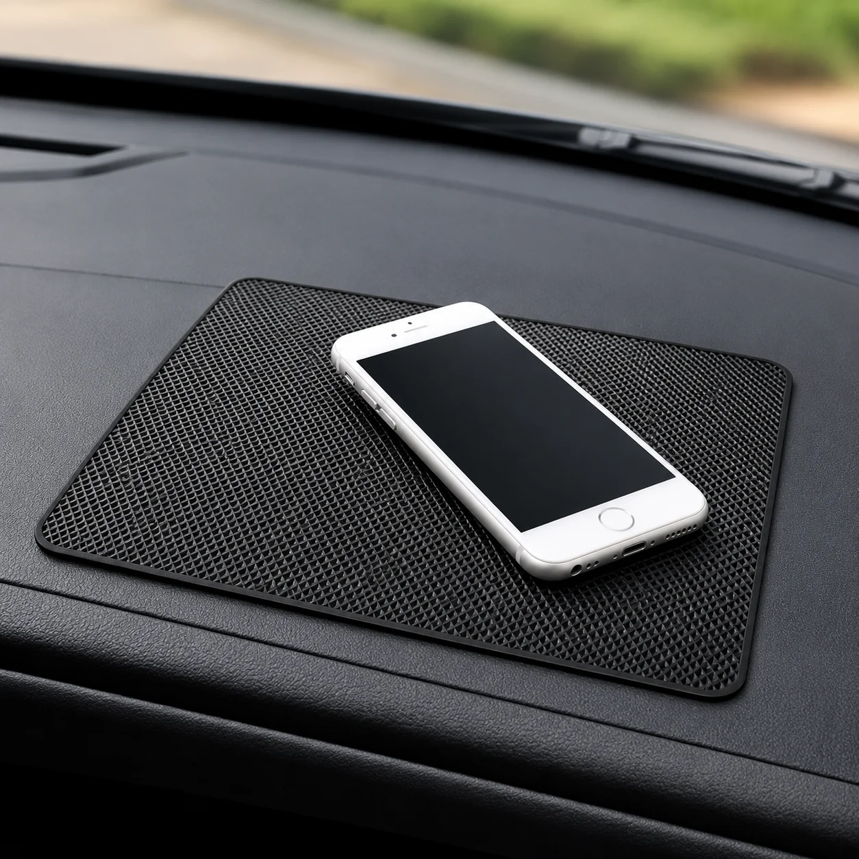 Car Dashboard Sticky Mat Anti Slip Gel Pad Phone Holder For Keys Coins Sunglass Grip Pad iPhone Samsung Phone Sunglasses Holder