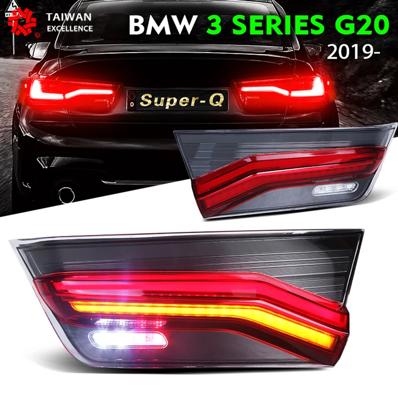 Super Q Car Lights For BMW G20 Tail Light G28 LED Tail Lamp G80 M8 Design 320i 325i 330i LED DRL Signal Auto Accessories 2019-