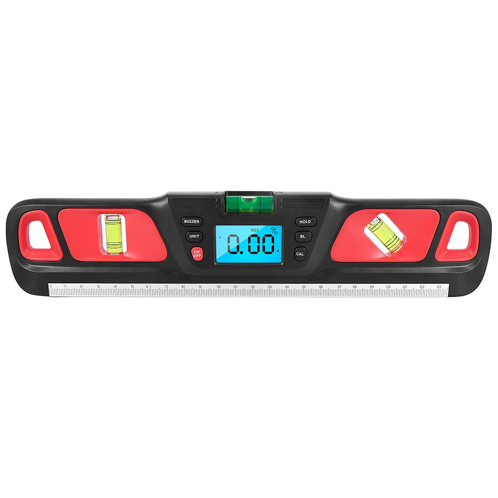 Digital Spirit level Protractor Bubble Electric Level Inclinometer Horizontal Scale Ruler 360 degree Angle Finder