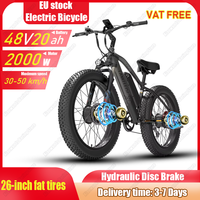 MG740PLUS aldult E-bike 2000W Dual motor 48V20Ah Lithium battery Electric Bicycle Hydraulic brake26-inch fat tires Electric Bike