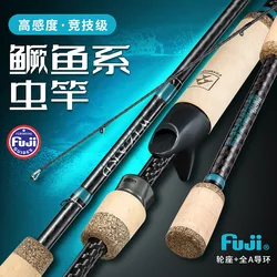 Japan FUJI 40T Carbon Ultralight Casting Rod M MH Super Fast Adjusting Mandarin Fish Perch Lure Rod 1.98M Spinning Fishing Rods