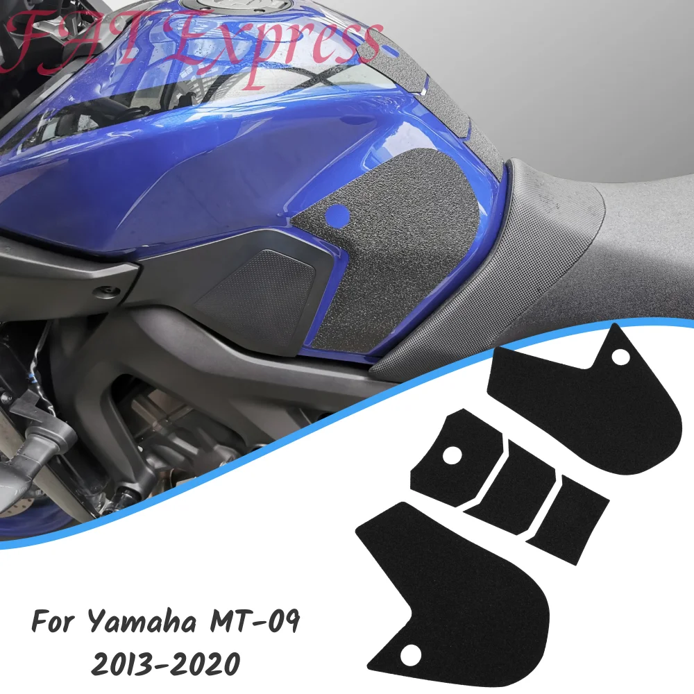 

MT09 Tank Pad Protector For Yamaha For MT 09 2013-2020 2019 2018 Motorcycle Sticker Decal Gas Fuel Knee Grip Traction Side Pad