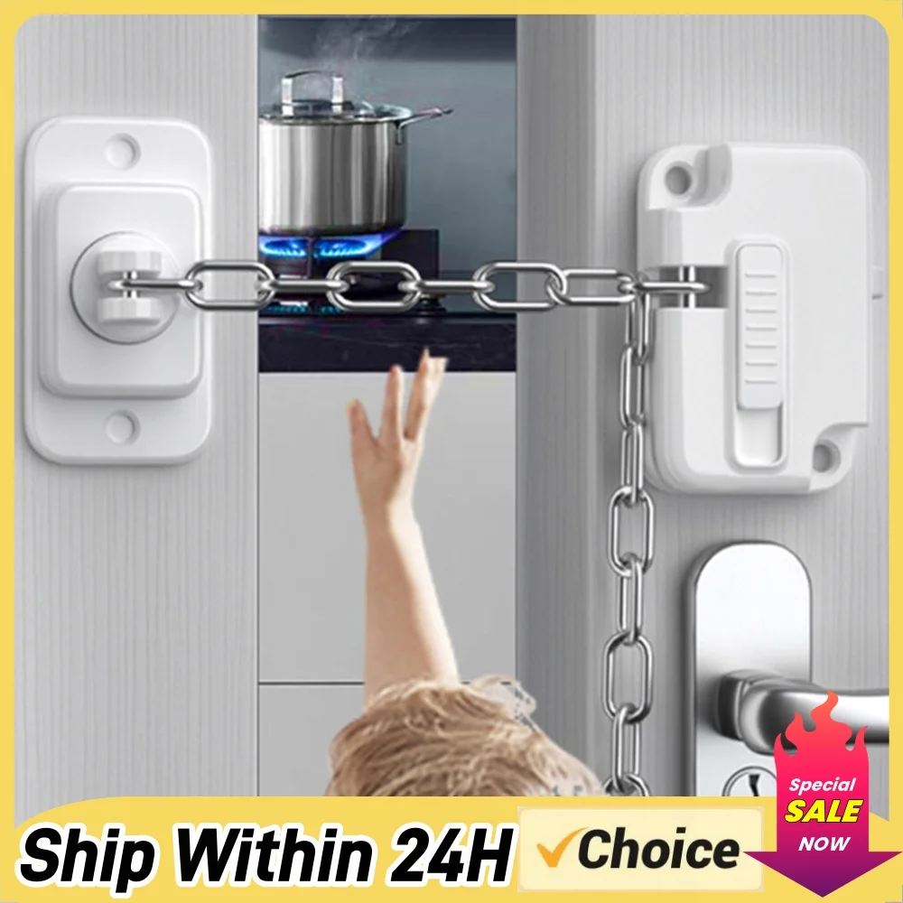 Window Restrictor Child Safety Locks Self Adhesive Window Limit Stop Locks No Drilling for UPVC Wooden Sliding Window