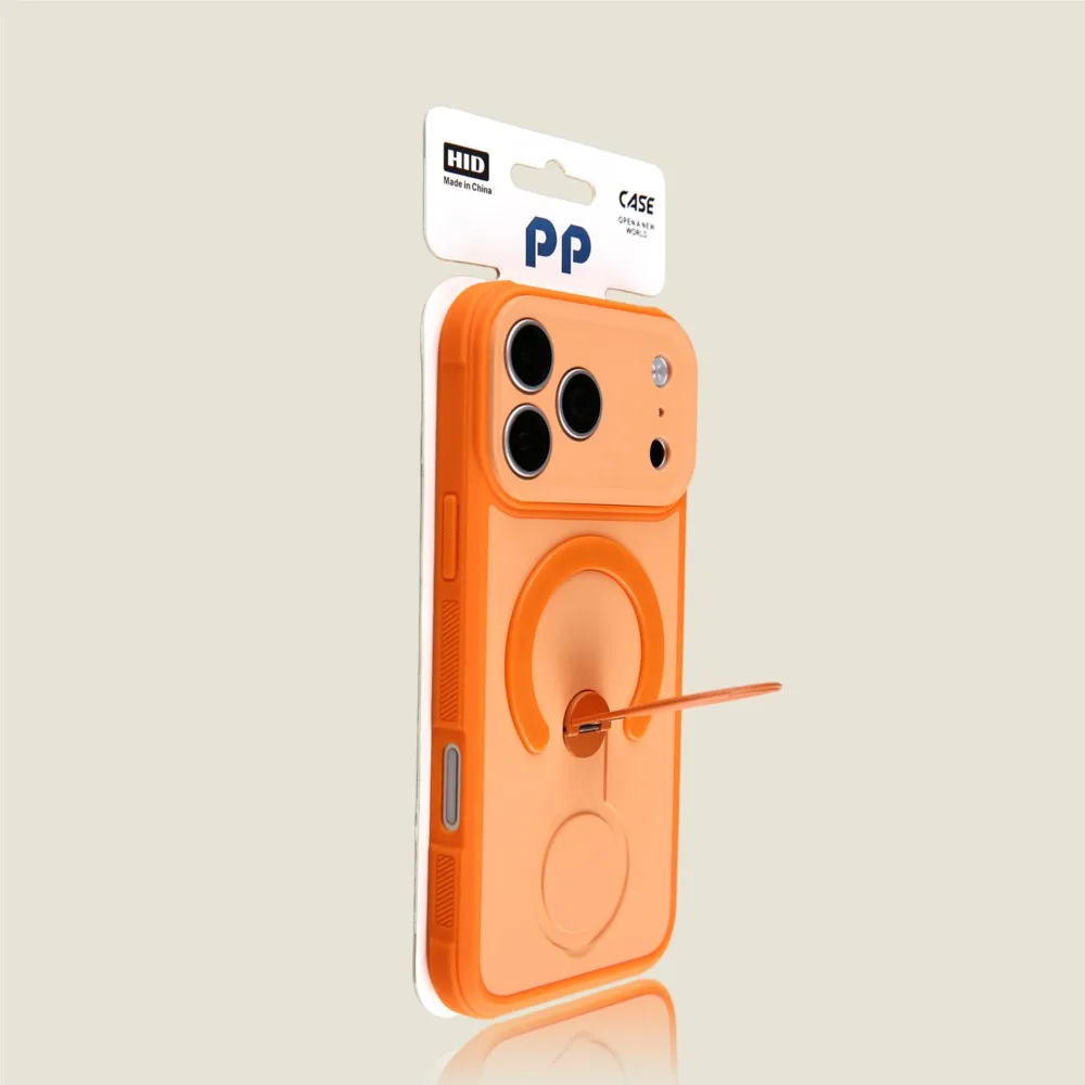 Case For iPhone 18 17 16 15 14 13 Pro Max Plus Air 17e 16e For Magsafe Magnetic 360° Rotating Bracket Skin Feel Shockproof Cover