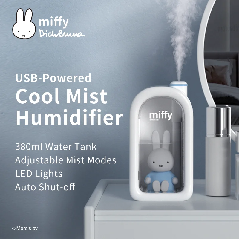 

Miffy models doll humidifier small home bedroom mute office desktop baby pregnant girls gift dormitory students air conditioning