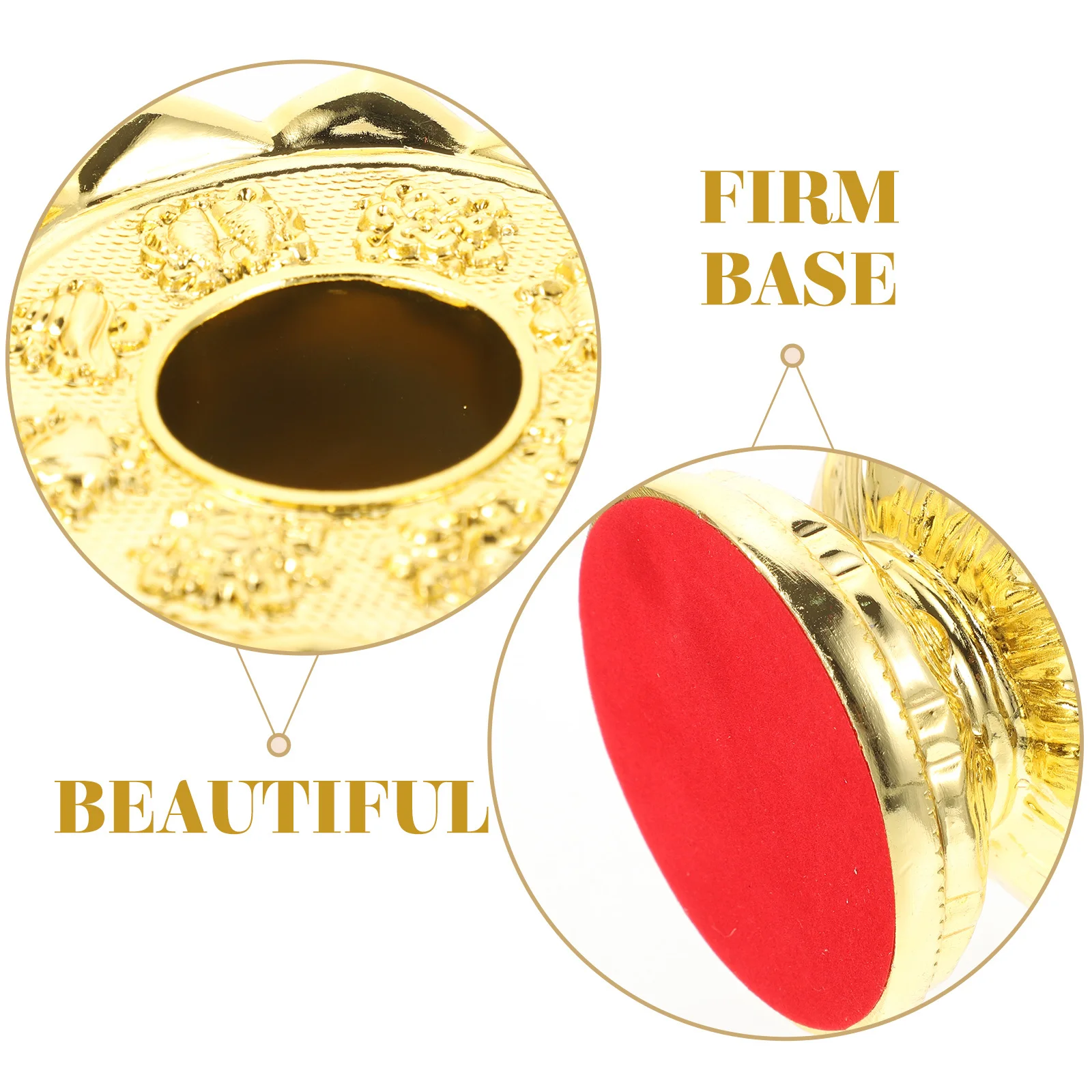 

Compact Lotus-Shaped Base for Prayer Wheel and Buddha Statue Sturdy Support Stand Reliable Desktop Fixture for Spiritual