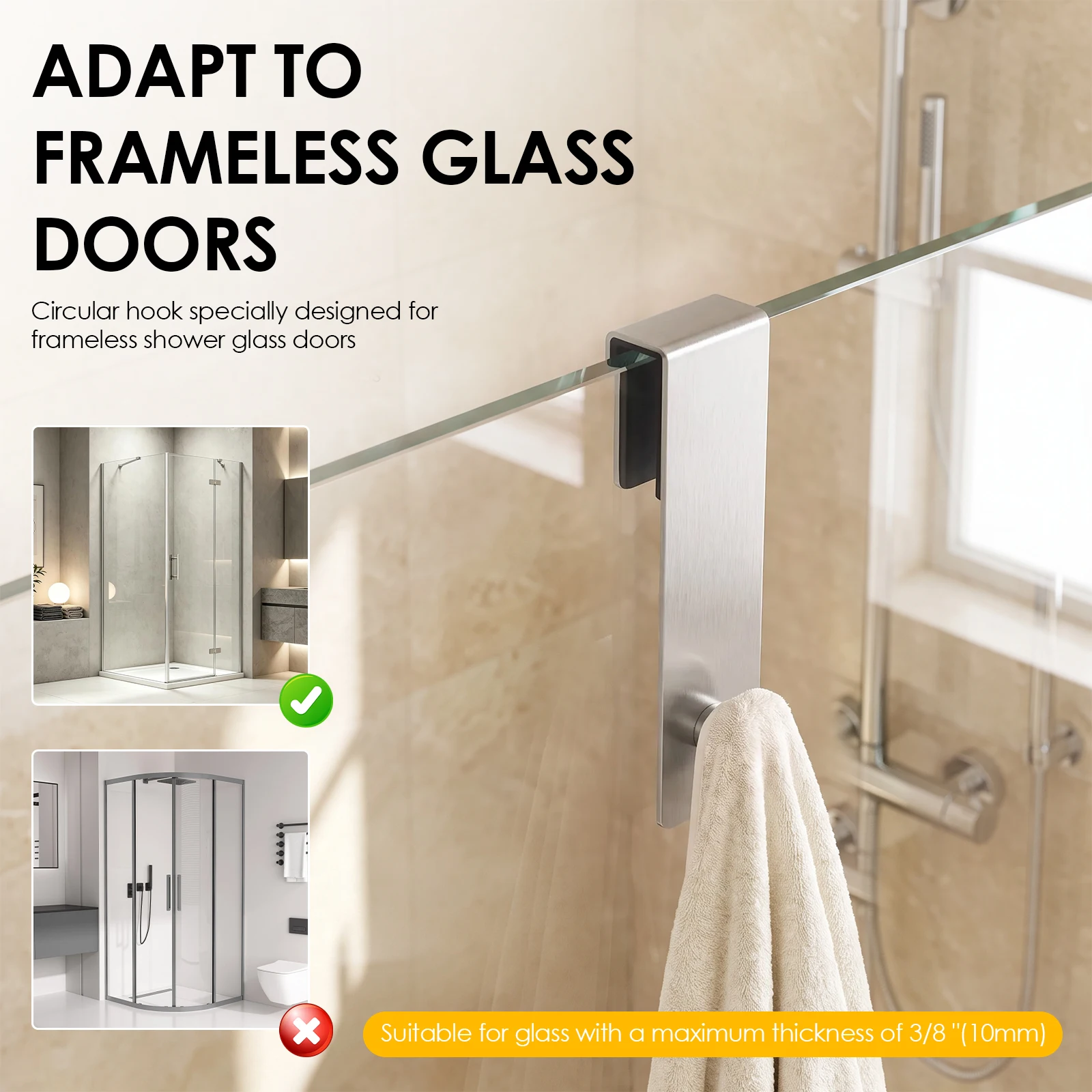 Frameless Glass Shower Door Ho - đánh giá và giá Bathrobe