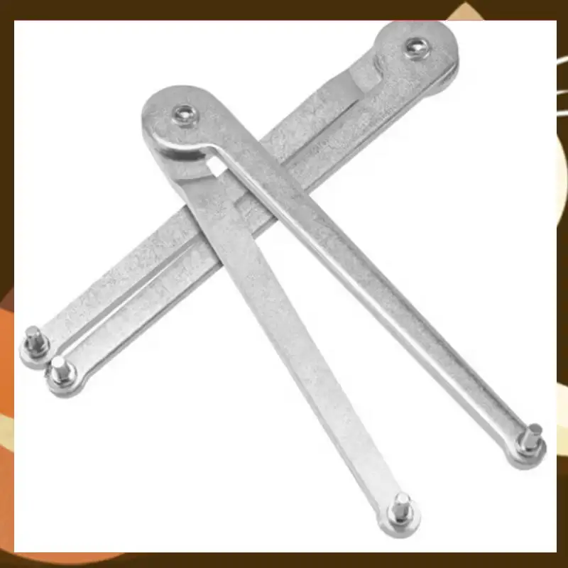 

Hot Universal Adjustable Angle Grinder Wrench Pin Wrench, Hand Wrench Pin Pliers Round Nuts Suitable For Angle Grinders