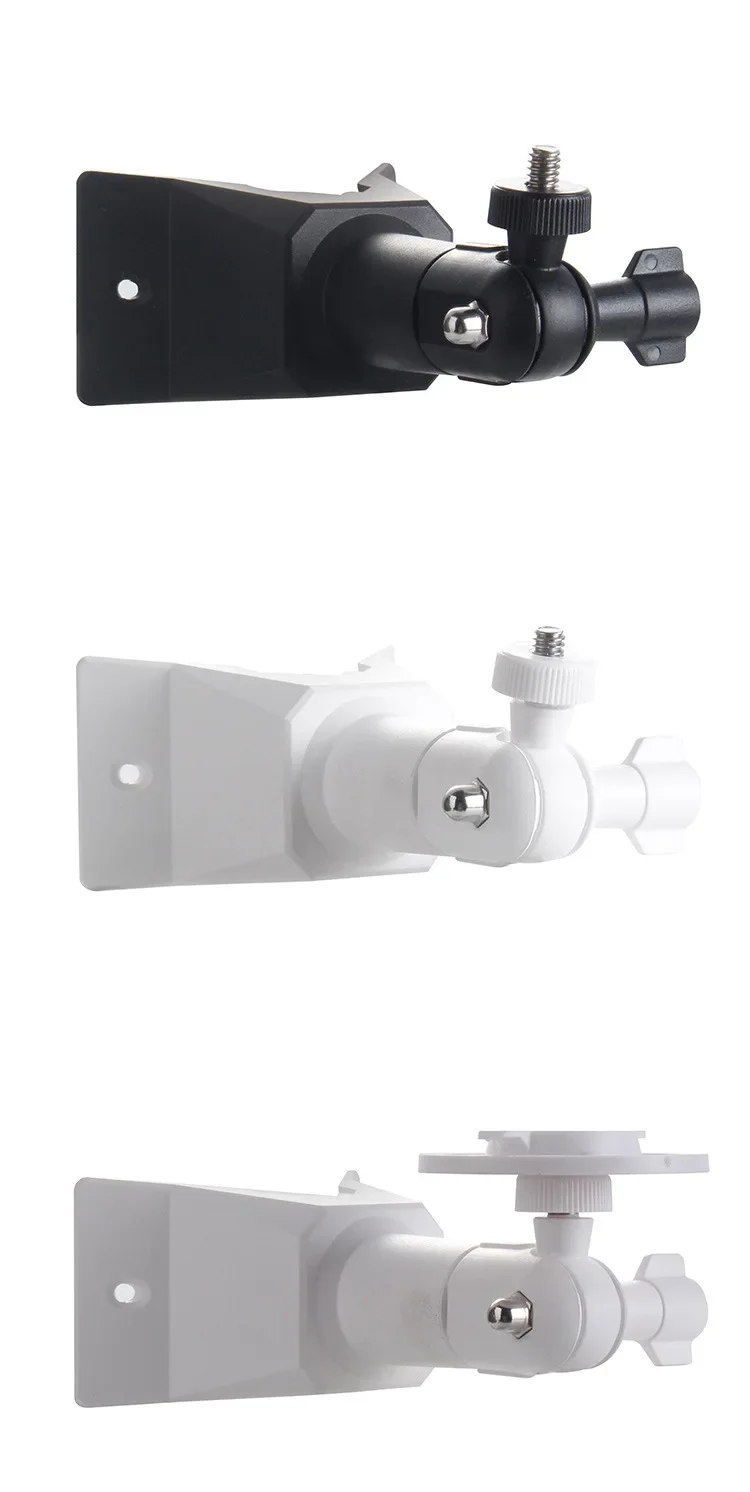 Monitoring Bracket For Rain Gutter Indoor Outdoor Corner Weatherproof Gutter Wall Mount Bracket Base Accessories