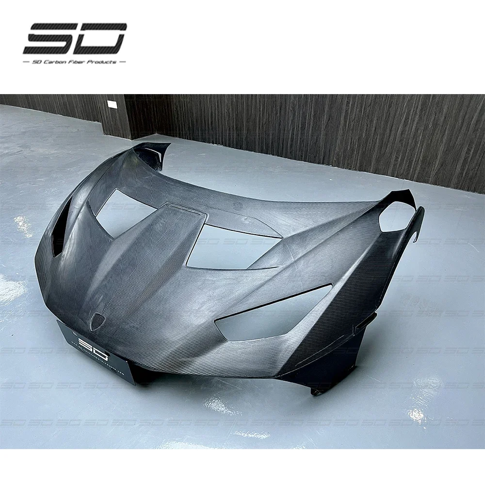 Dry Carbon Fiber Hood Front Bonnet for Lamborghini Huracan lp580 lkp610 EVO STO