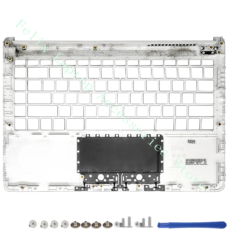 Imagem -05 - para Laptop hp L24469-001 L24469-001 Tampa Traseira Moldura Frontal Dobradiças Apoio para os Pés Topo Novo L24469001