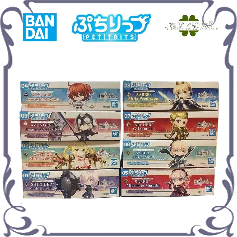 

Оригинальная фигурка BANDAI, серия Fate Grand Order SHIELDER Mash Kyrielig CASTER Nero Claudius, режим сборки из ПВХ, подарки на складе