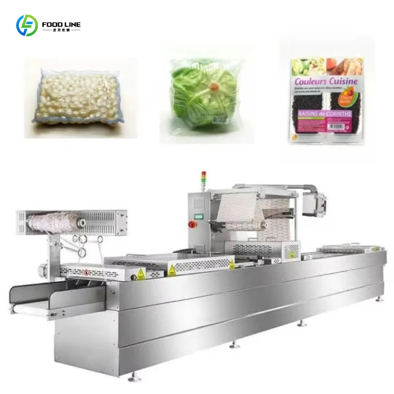FL Thermoforming Vacuum Tray Packer for Chips Crisps Automatic Sealing Machine Snack Food Equipment