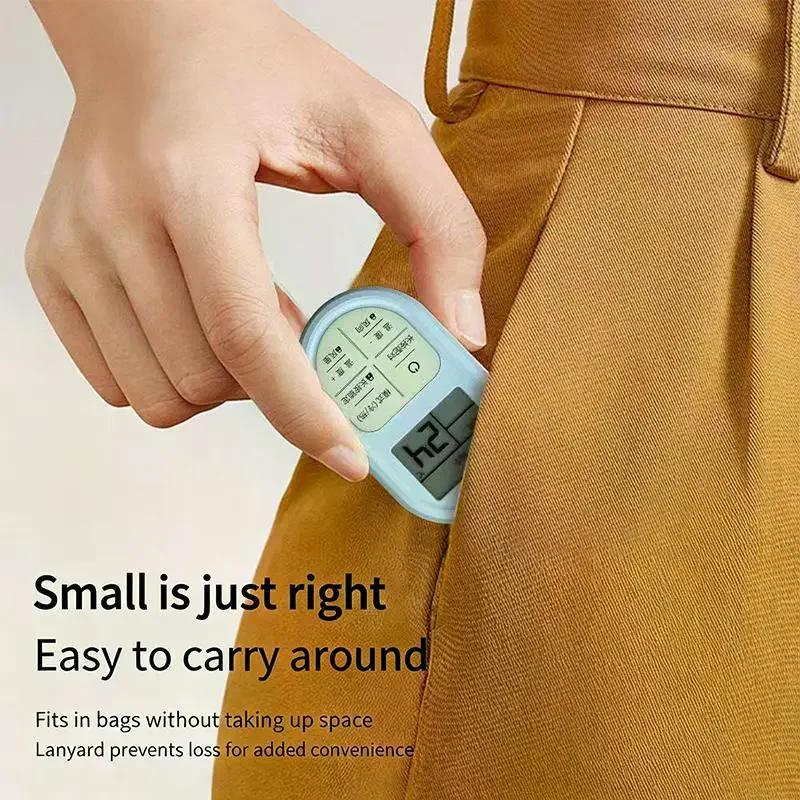 Portable Mini Universal Air Conditioner Remote Control Glow Buttons LCD Display No Setup Required Home Office Daily Use