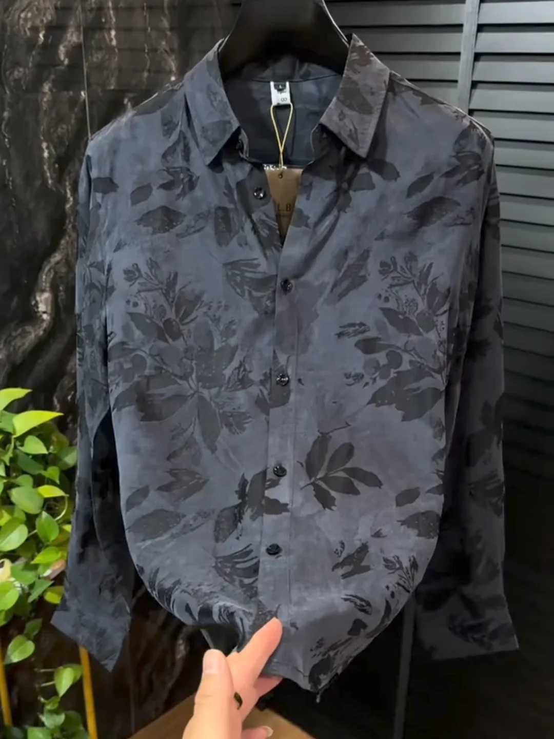 

Модная мужская рубашка с длинным рукавом, повседневный деловой стиль, весна-осень, новинка, высокое качество, элегантная рубашка стандартного кроя