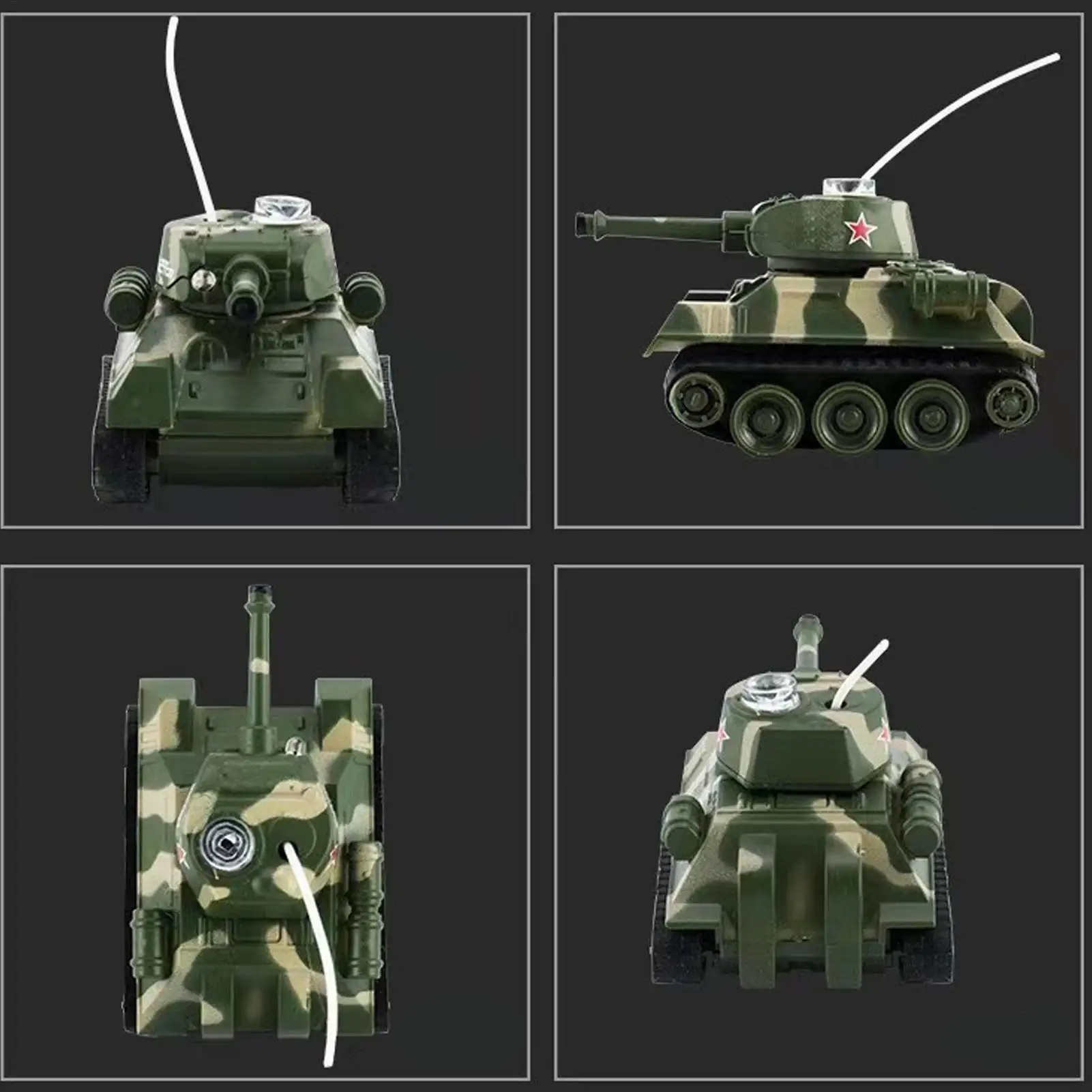 RC ถังการศึกษา Battle TANK ของเล่น MINI Interactive Vehicle ของเล่นสําหรับ STEM การเรียนรู้กิจกรรมเด็กห้องนั่งเล่นในร่มห้องเด็กเล่น
