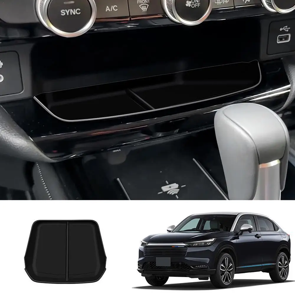 منظم صندوق تخزين وحدة التحكم المركزية للسيارة لملحقات Honda VEZEL HRV الداخلية 2025