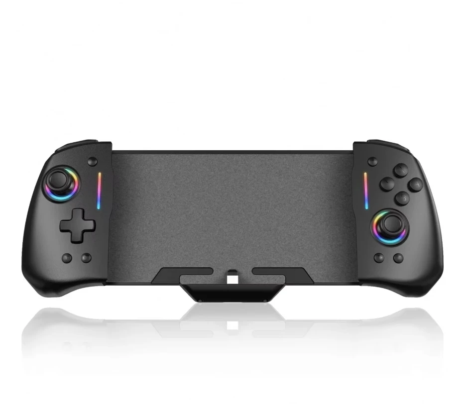 Wireless Game Controller YS45 RGB Colorful Gamepad For Switch /OLED Game Console In-Line Handle Joypad Joystick
