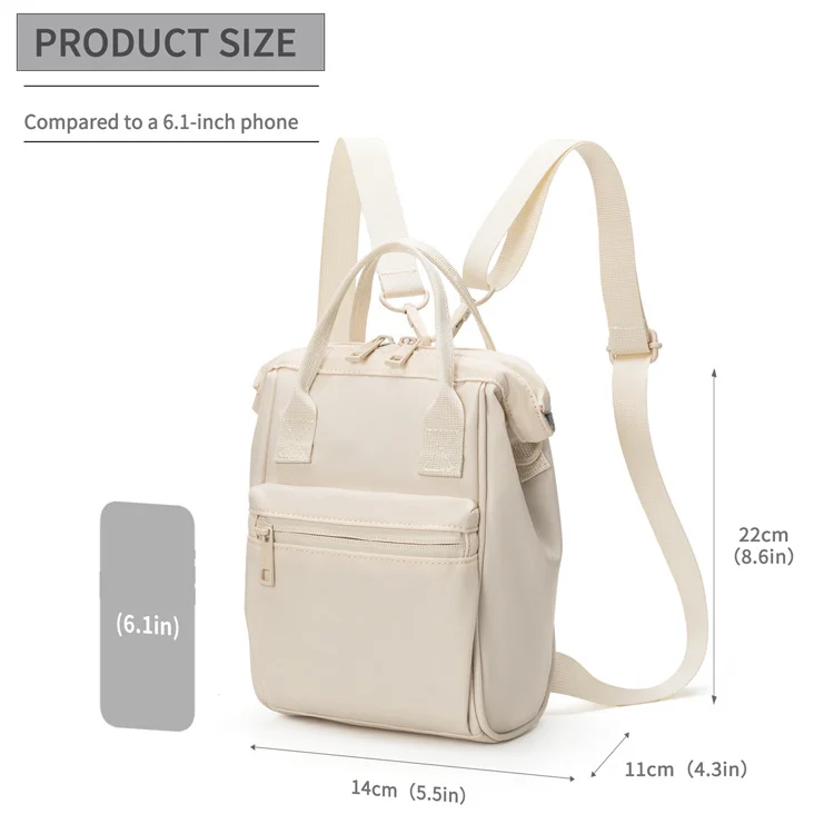 New Portable Lightweight Medium Crossbody Bag Shoulder Bags Sports Belt Bag Casual Backpack with Multi Pockets for Women
