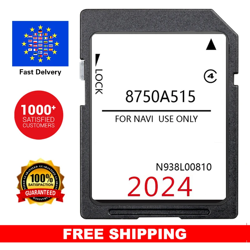 for Peugeot 4008 2011-2017 Car Multimedia P-12 NAVI Upgrade UK Ireland Europe maps 2024 Navigation 8750A515 N938L00810 SD Card