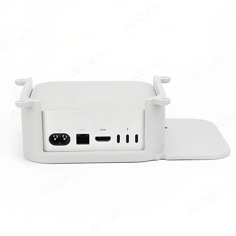 Sob suporte de mesa para 2024 mac mini m4 computador desktop suporte de impressão 3d suporte de armazenamento para mac mini m4 pro pc acessórios