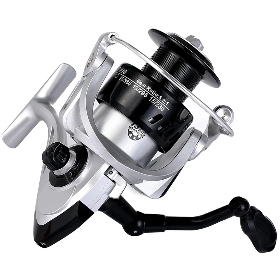 10kg Max Spinning Fishing Reel 13BB Ball Bearings 5.2:1 Gear Ratio Fishing  Reel 2000-7000 for Perch Bass and Pike For All Water - AliExpress 18