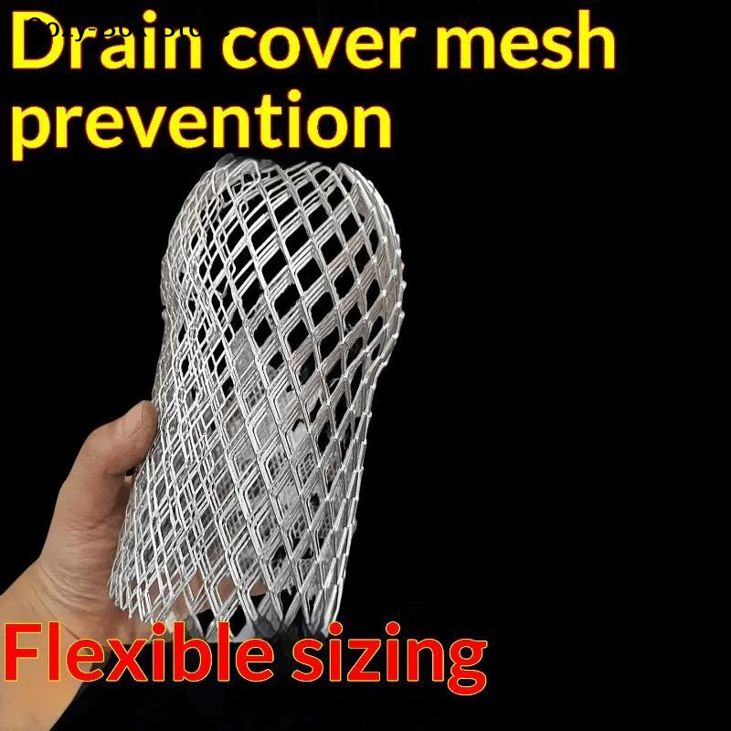 [ZY]Aluminum Alloy Drain Pipe Mesh Filter Anti-Clogging Leaf Filter For Round Square Pipes Prevents Clogging From Leaves[ZY]