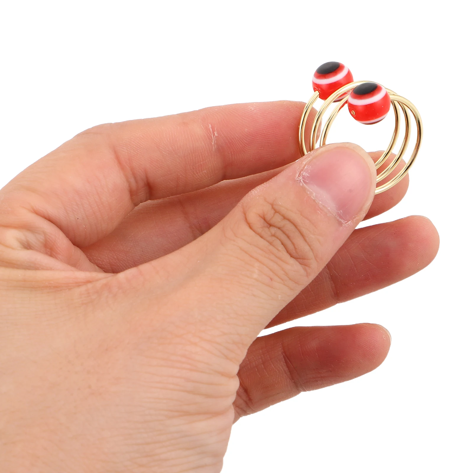 

5 Pcs Fashionable Ladies Rings Eyeball Evil for Women Nail Costume Jewelry Finger Miss