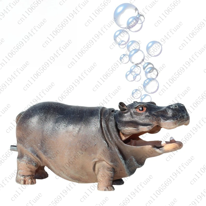 空気式酸素ポンプ-カバ型-シャボン玉-水槽飾り