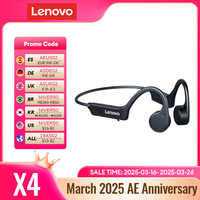 Lenovo Wireless Headphones Bluetooth Earphones X3 X4 X5 X3 Pro Headset Hifi Wireless Earbuds With Microphone Waterproof Earpods