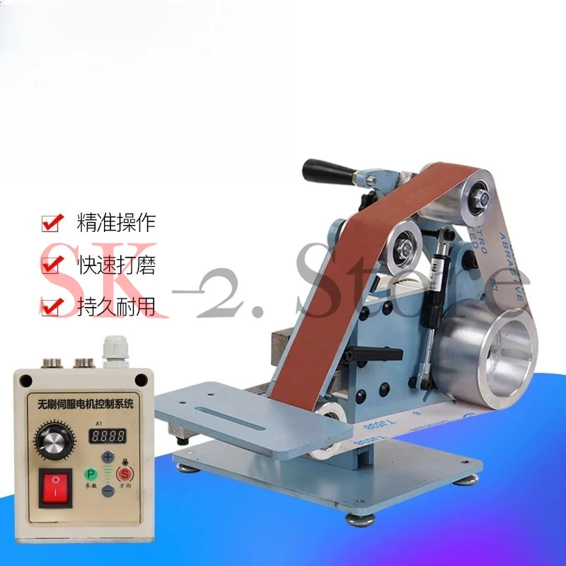 Vertical Horizontal Belt Sander Multi Function Polishing Grinder Infinite Speed Regulation Tool For Sharpening Knife