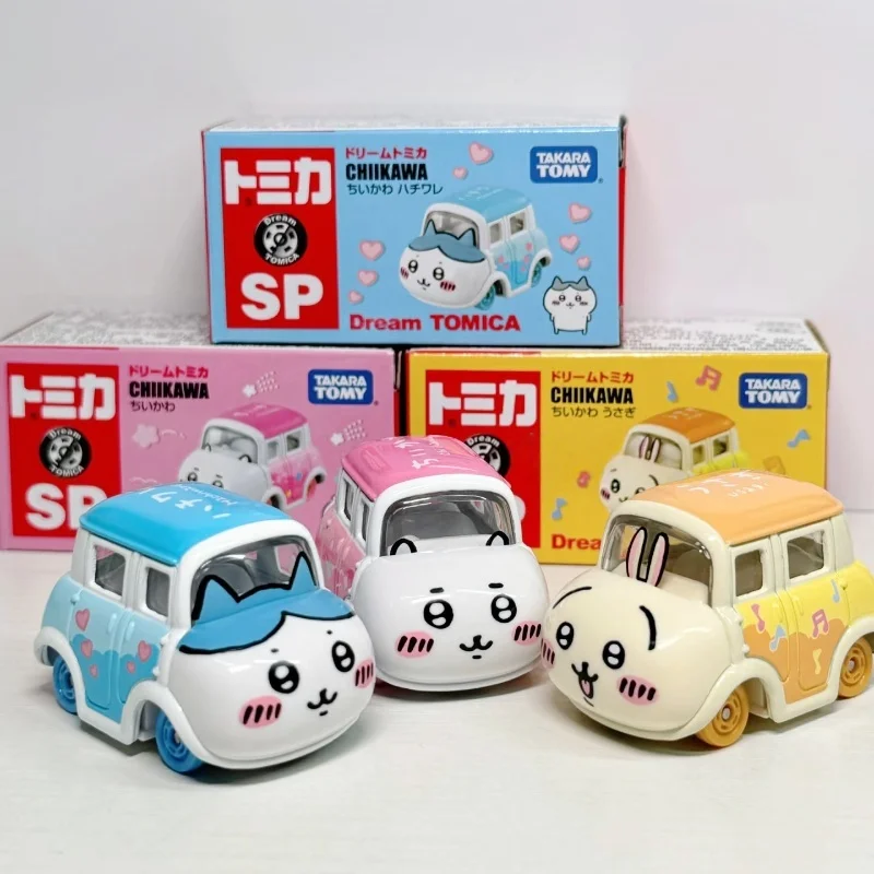 

TAKARA TOMY Tomica Chiikawa Hachiware Usagi Alloy Toys Motor Vehicle Diecast Metal Model Gift for Children