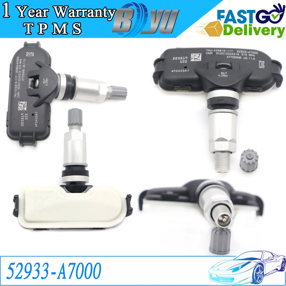 

Car New TPMS Tire Pressure Monitor Sensor 52933-A7000 For Kia Forte 2014-2018 315Mhz 52933-3X205