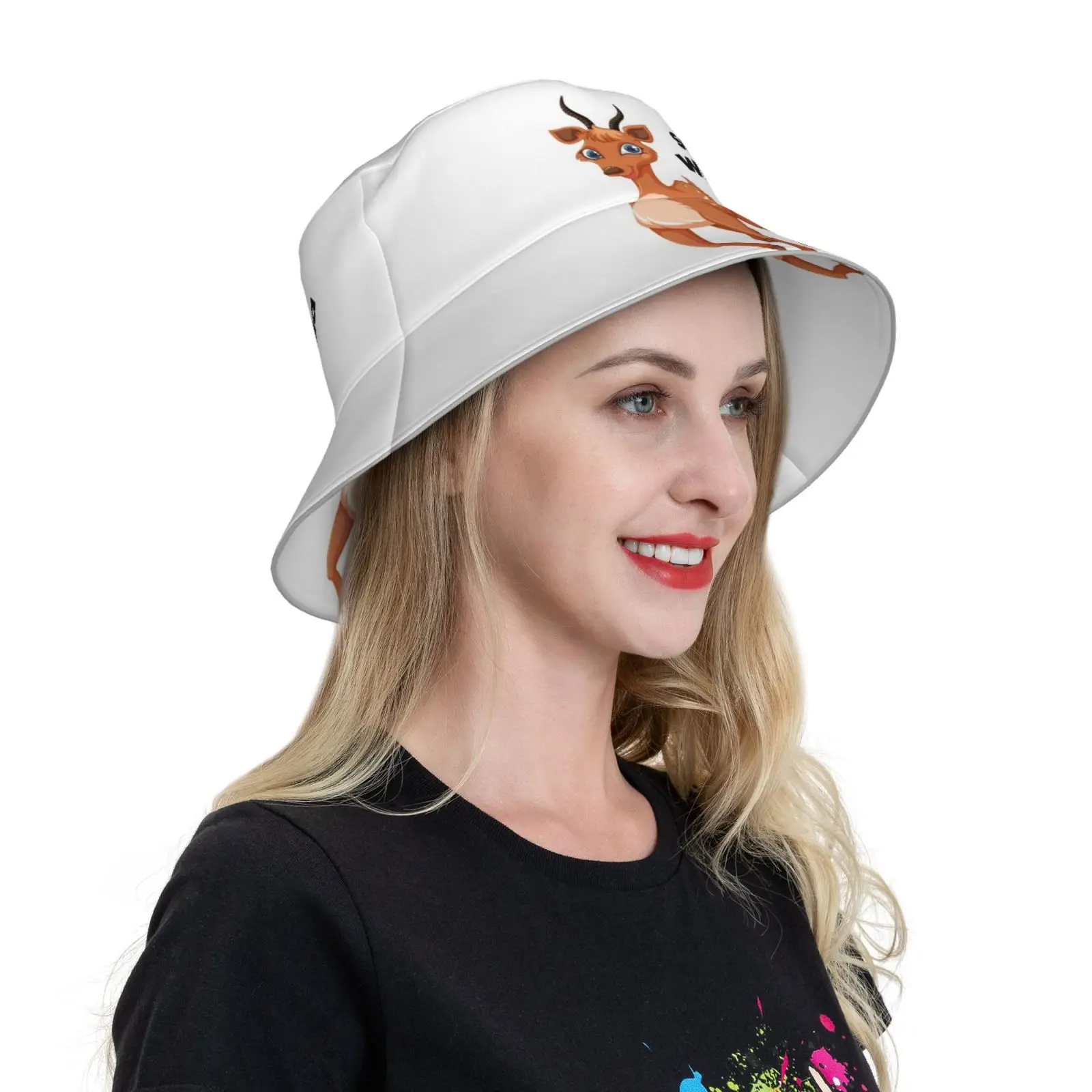 Great White Bucket Hat Outdoor Sports Breathable Present Fashion Cap Dads Daddy Father Ocean Shark White Pointer Mako Shark