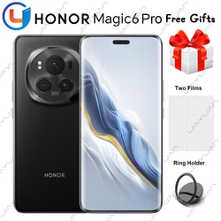 Honor-Magic 6 Pro 5G携帯電話,6.8インチ画面,120hz,スマートフォン,オリジナル,snapdragon 8 gen,3台のカメラ,180MPバッテリー,5600mah