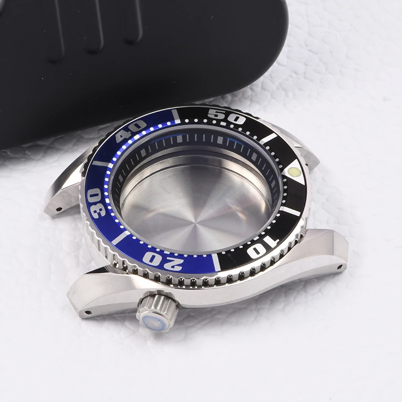 حافظة ساعة HEIMDALLR حافظة غوص من الفولاذ المقاوم للصدأ مضيئة للغاية تناسب Seiko mod لحركة NH35A NH36A الأوتوماتيكية الياقوت