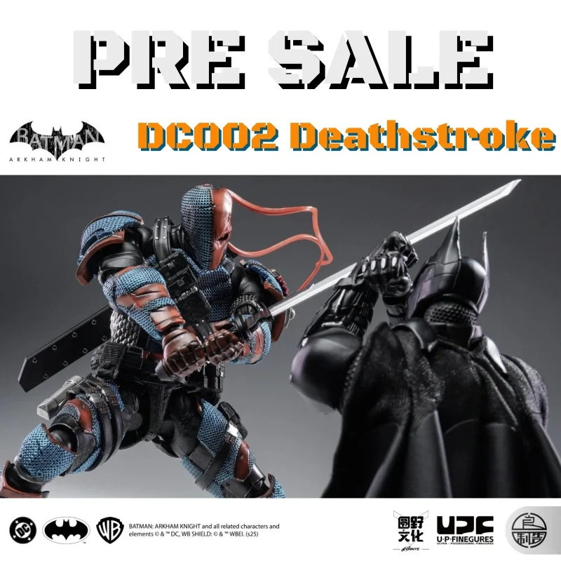

Coming Soon 1/12 Scale NEW Genuine LPZZ Deathstroke Arkham Knight DC002 Action Figure Model Toy High Articulation Collecti Gift