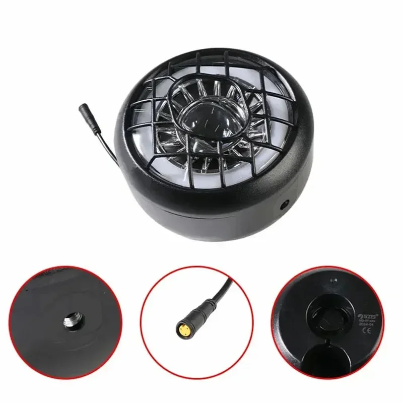 3‑Pin front light belt Speaker Spare Replacement Parts Fit for OUXI V8 Electric Bicycle E‑bike Cycling Accessories Components