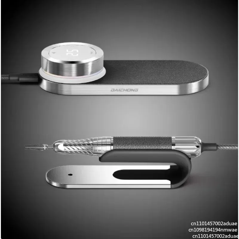 4th Artist Nail Salon Lightweight Rechargeable Nail Drill File Machine for Manicure Pedicure White