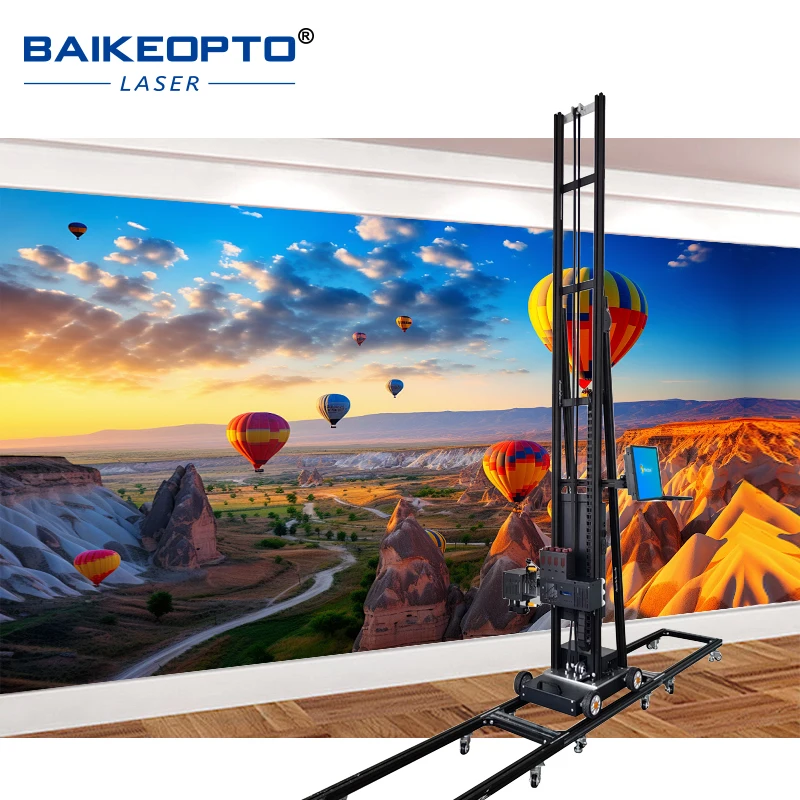 Macchina pubblicitaria automatica per macchina da stampa murale verticale 3D